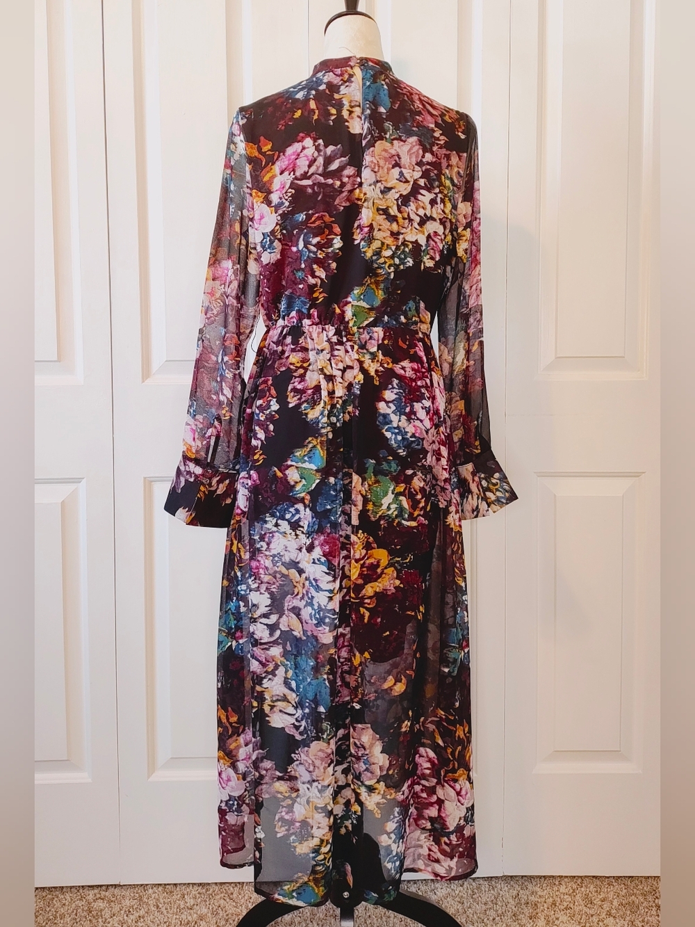 Who What Wear Floral Maxi Dress Size Small - Picture 9 of 14